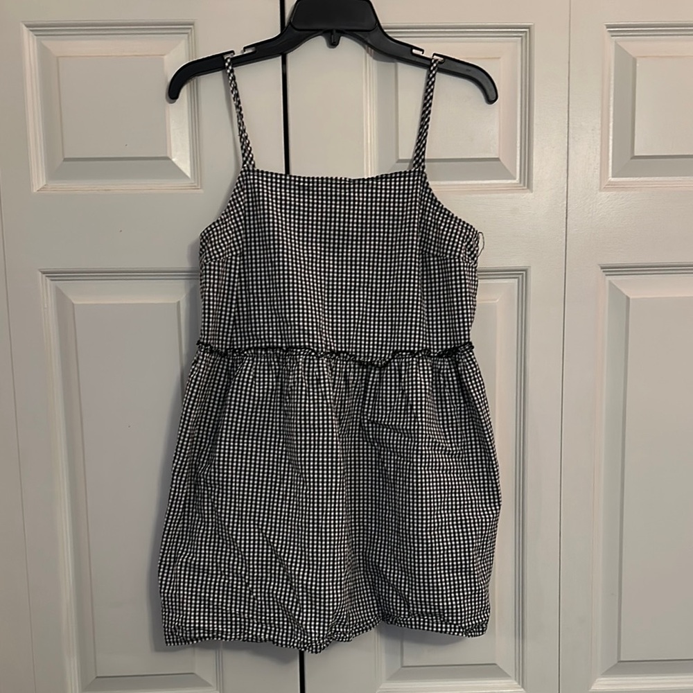 Urban Outfitters Gingham Babydoll Dress